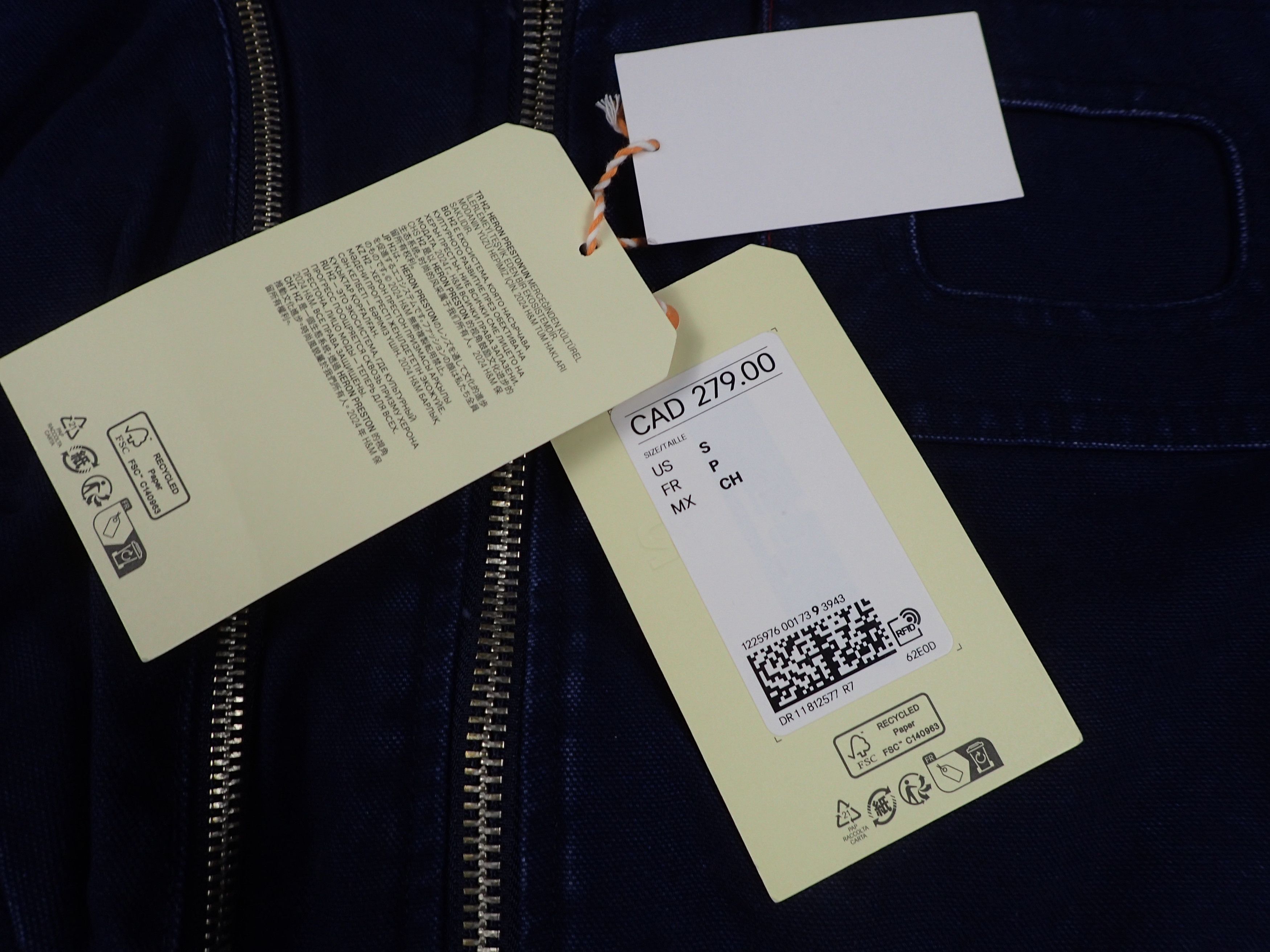Heron Preston HERON PRESTON H2 H&M Denim Size US L / EU 52-54 / 3 - 7 Thumbnail