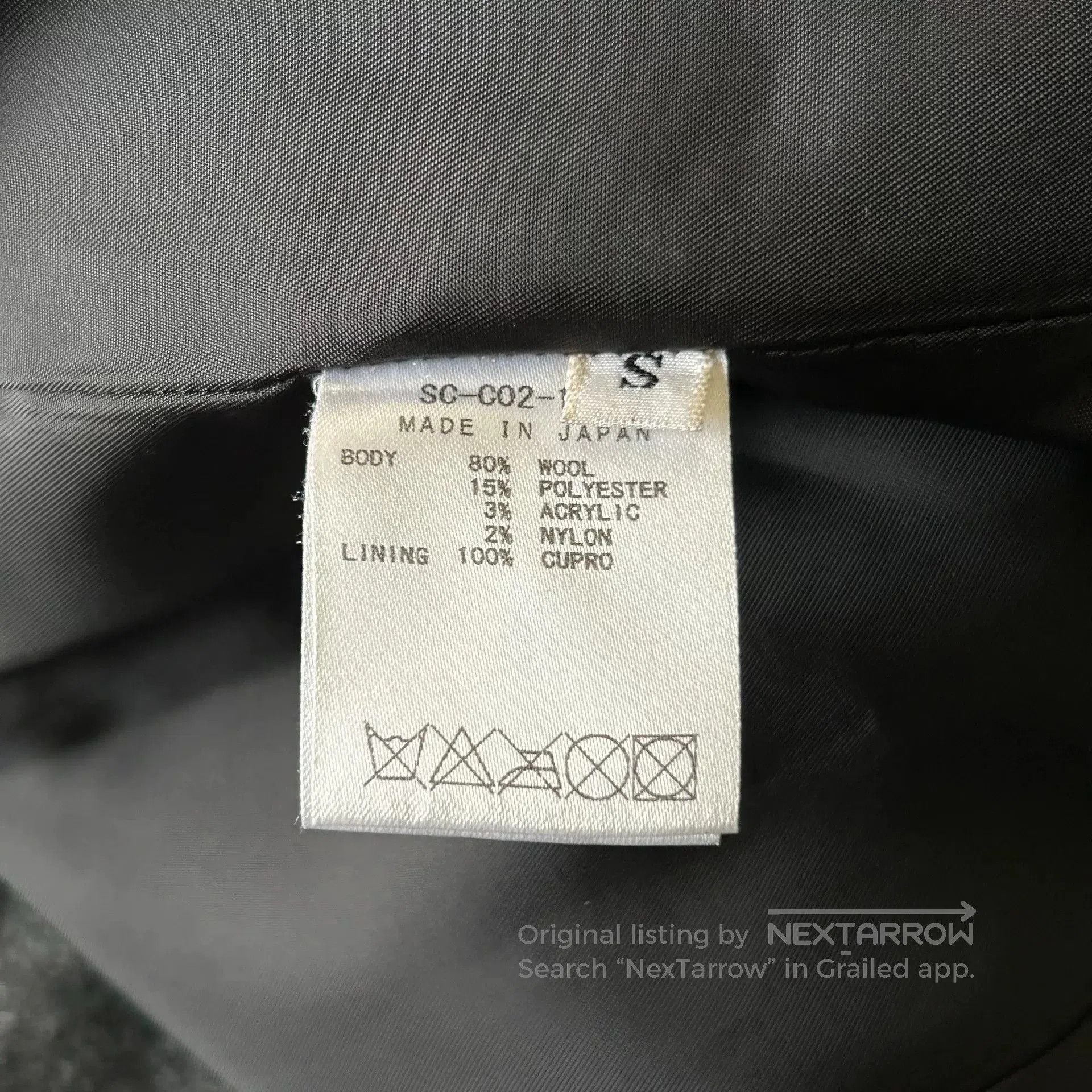 Sulvam gray wool coat with studs by Sulvam. Size US S / EU 44-46 / 1 - 7 Thumbnail
