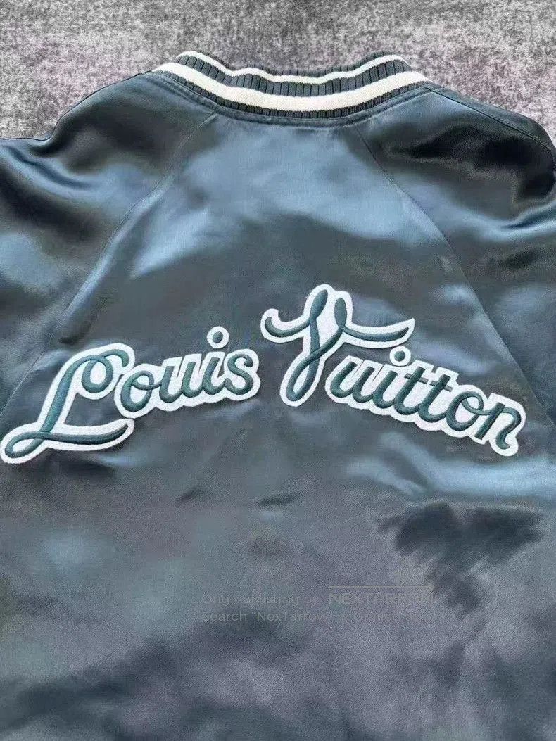 Other Louis Vuitton Embroidered Logo Silk Jacket. Size US L / EU 52-54 / 3 - 3 Thumbnail