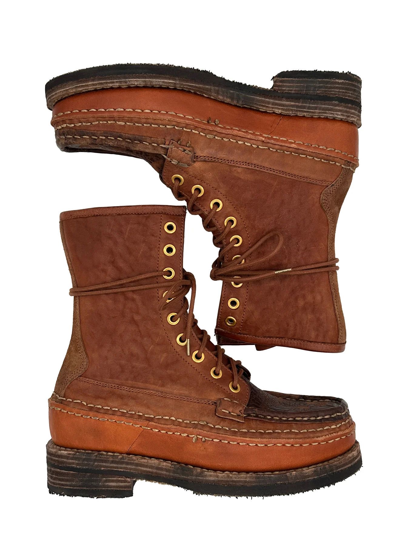 Visvim Visvim 23ss T.W.O Boots-Folk two M8.5 Sand | Grailed