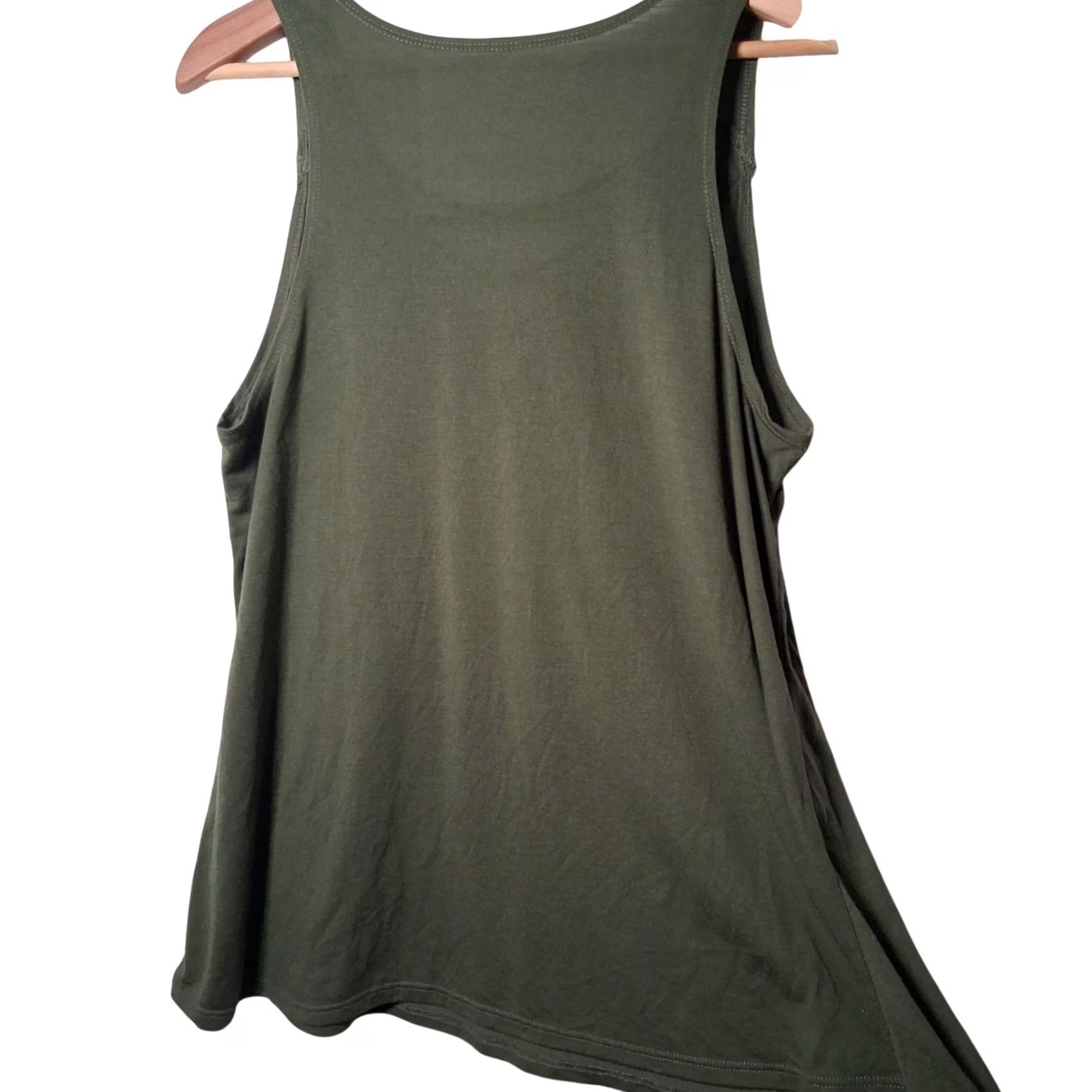 Disney Disney Little Mermaid Tank Top Juniors XL Princess Ariel Lace Trim V Neck Y2K Green Size XL / US 12-14 / IT 48-50 - 5 Thumbnail