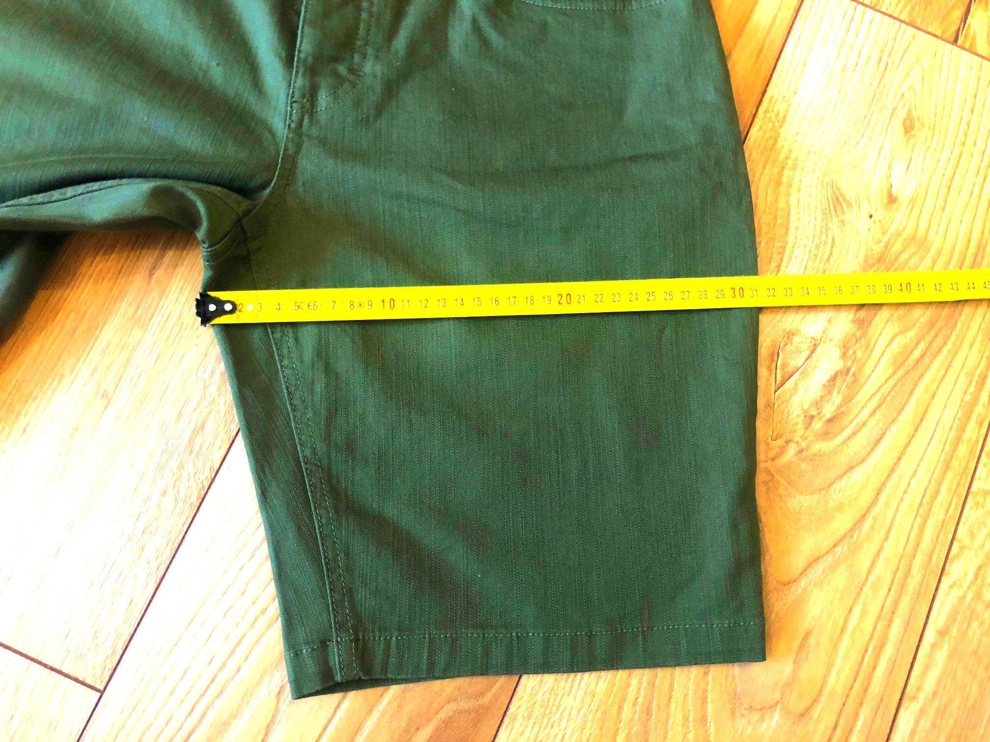 Rainbow Men's shorts denim elastic Rainbow size L/W32 green Size US 32 / EU 48 - 4 Thumbnail