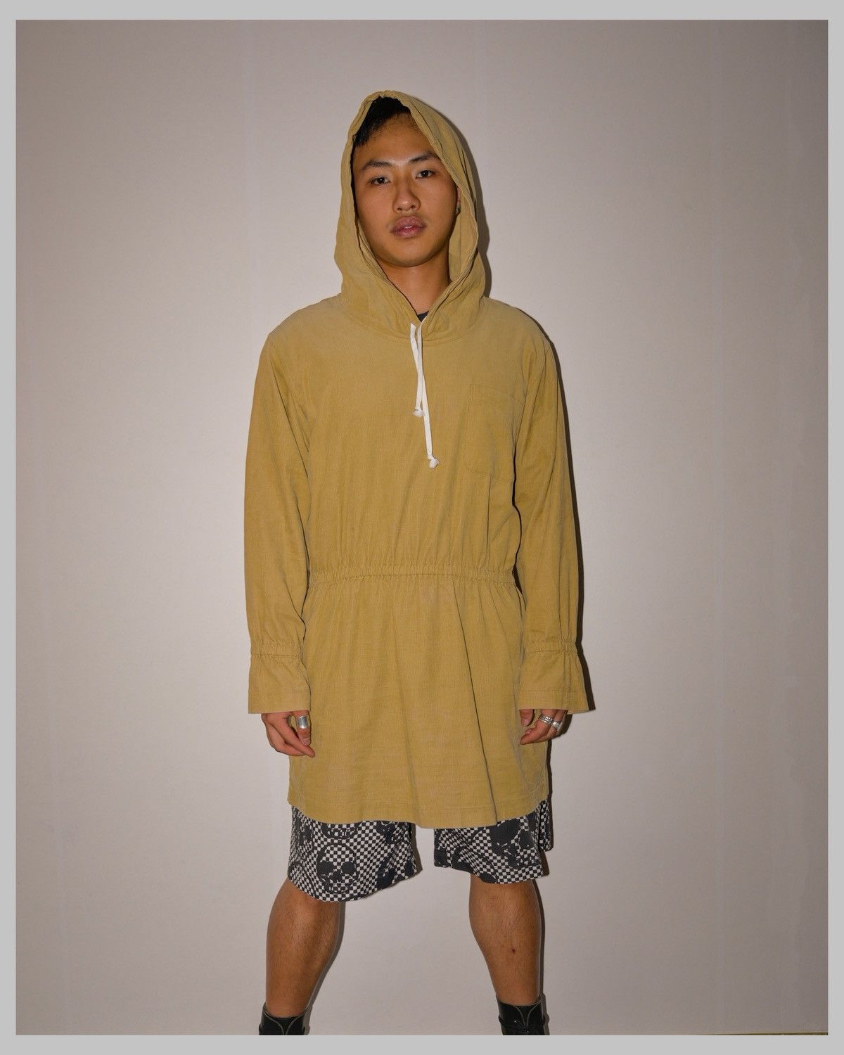 Comme des Garcons Homme Plus Comme Des Garcons Homme Plus SS2013 runway corduroy hoodie Size US M / EU 48-50 / 2 - 1 Thumbnail