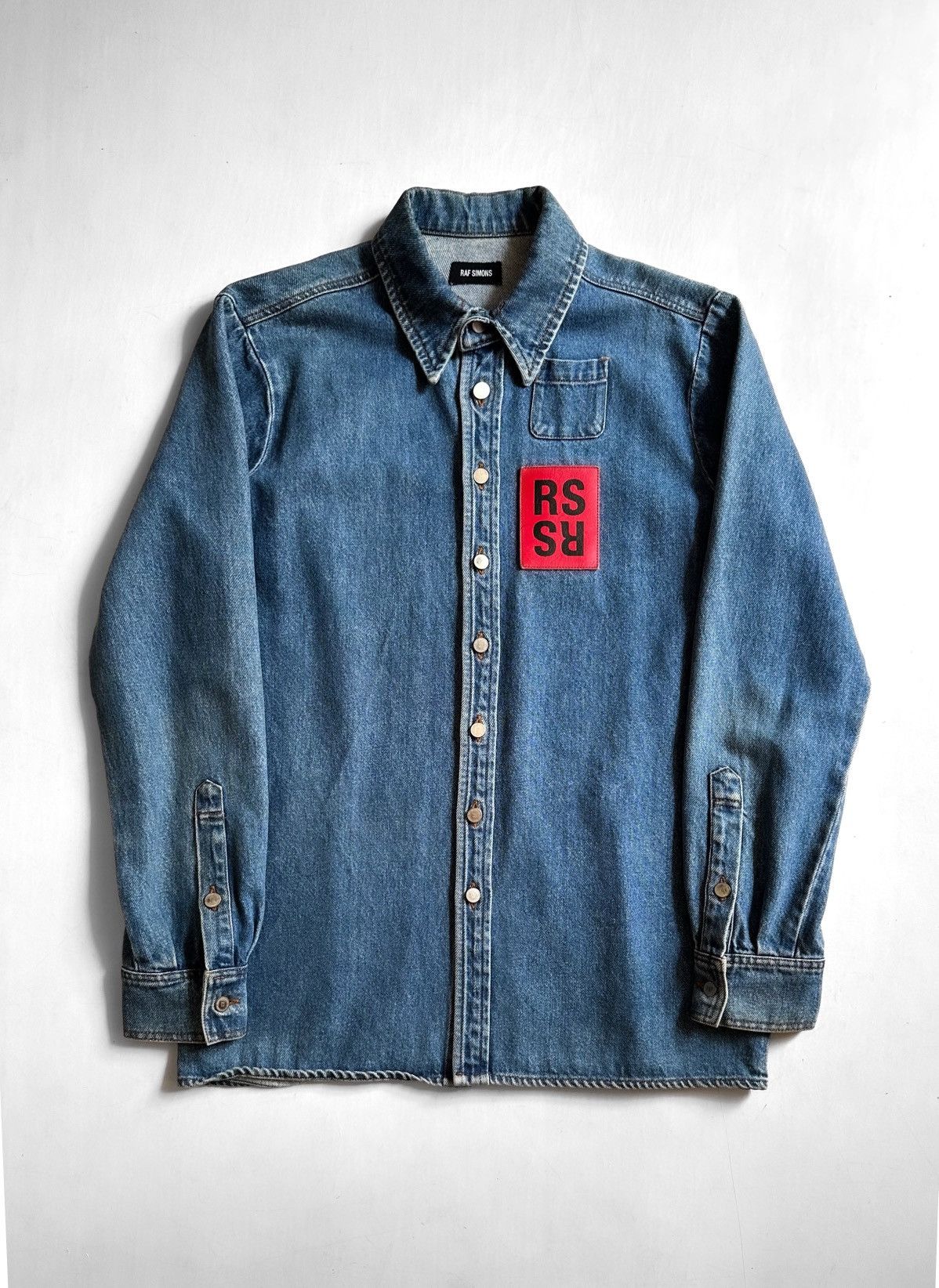Raf Simons Denim Shirt | Grailed