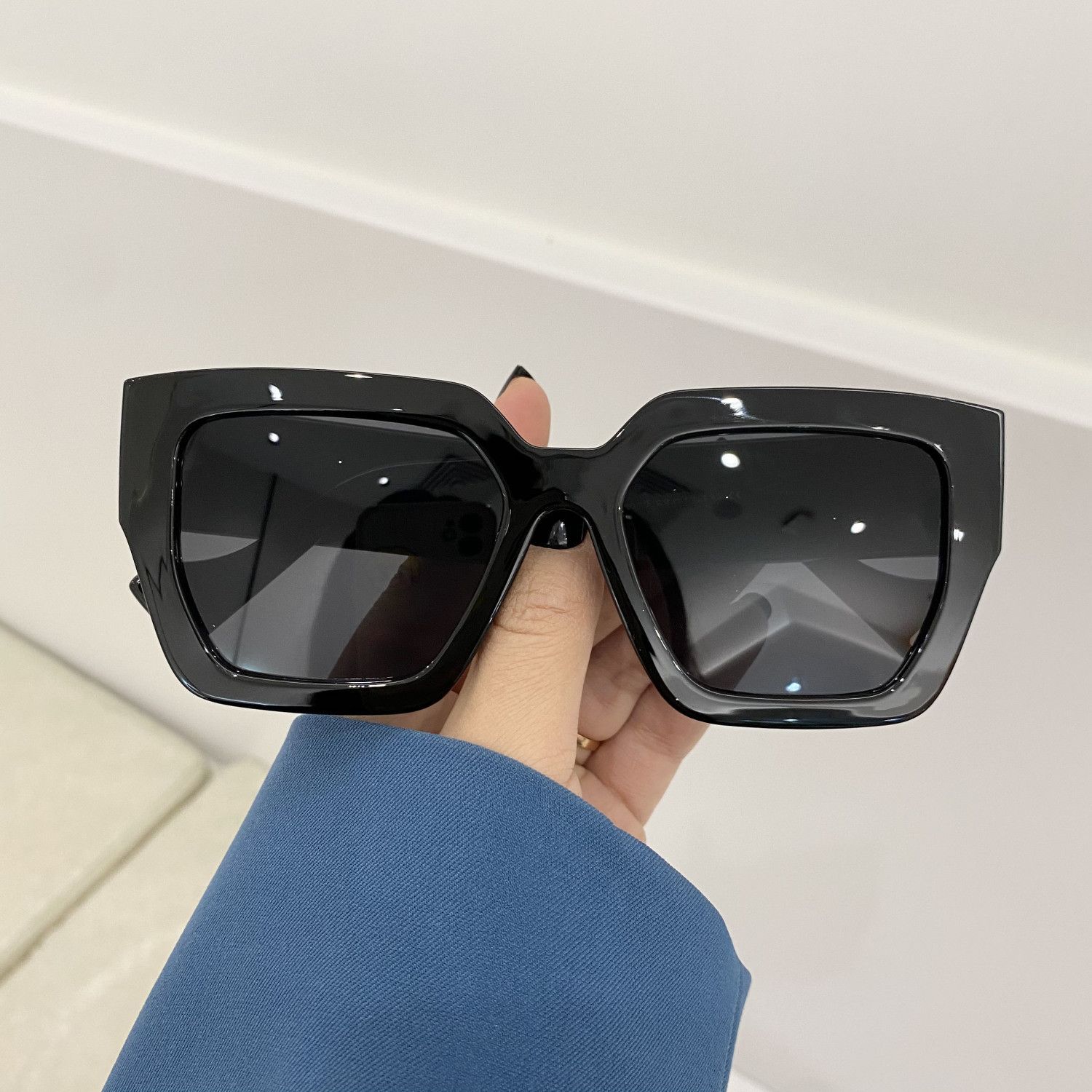 Other Punk Street ins style custom avant-garde sunglasses Size ONE SIZE - 5 Thumbnail
