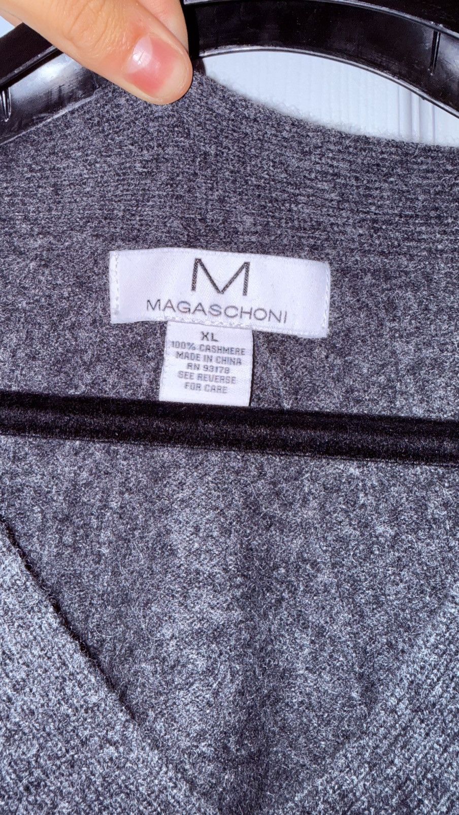 Magaschoni Cashmere Sweater Size XL / US 12-14 / IT 48-50 - 5 Thumbnail