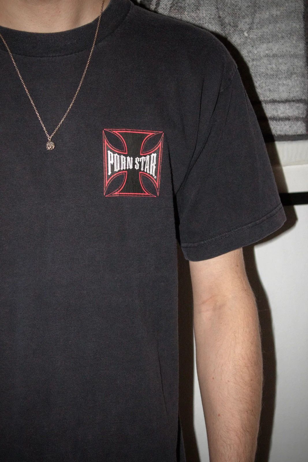 Vintage 🚭 VINTAGE 🚭 90S PORNSTAR WEST COAST CHOPPERS SHORT SLEEVE Size US L / EU 52-54 / 3 - 4 Thumbnail