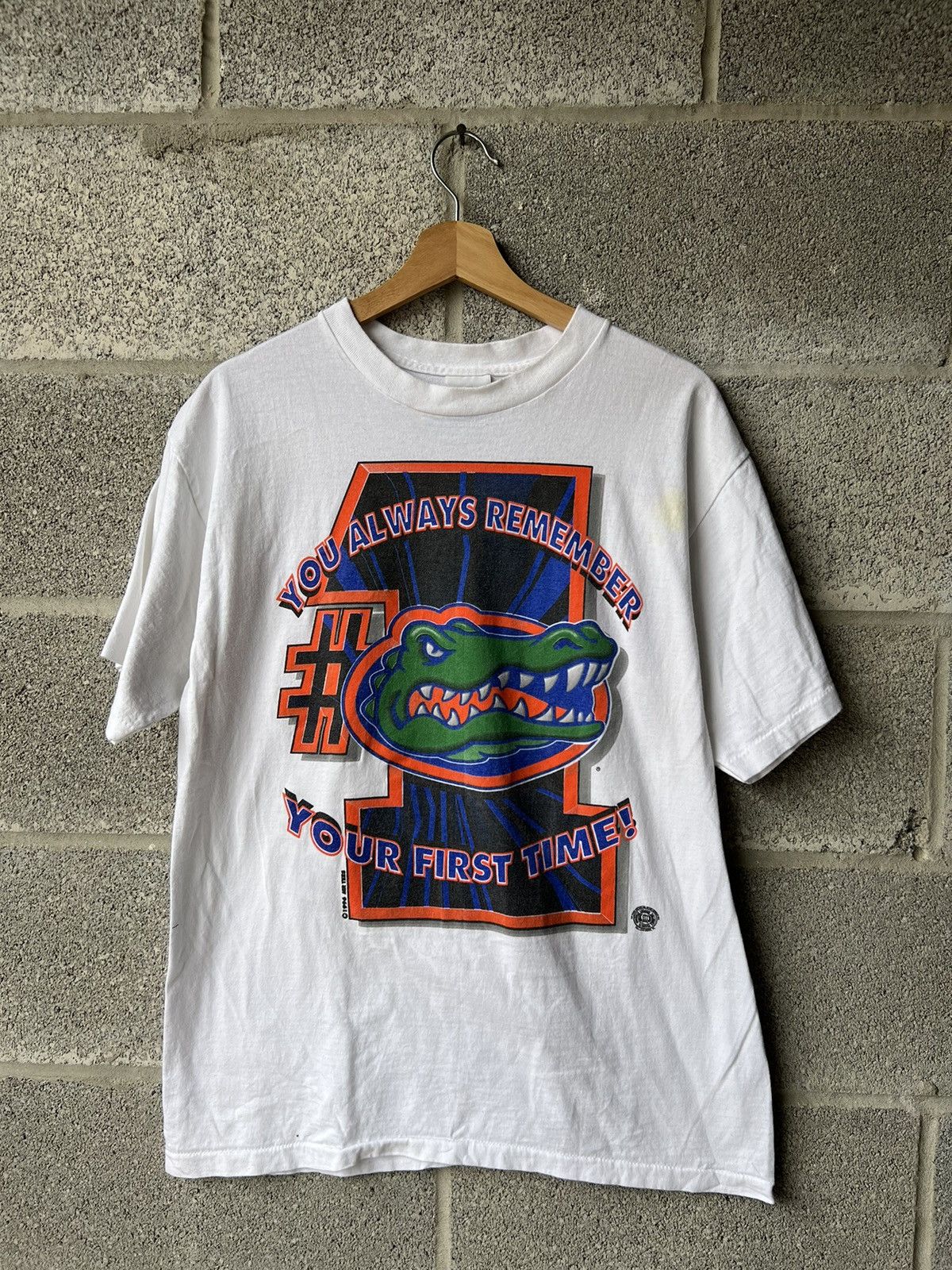 Band Tees × Vintage Vintage 90’s NCAA Florida Gators T Shirt Size US L / EU 52-54 / 3 - 1 Thumbnail
