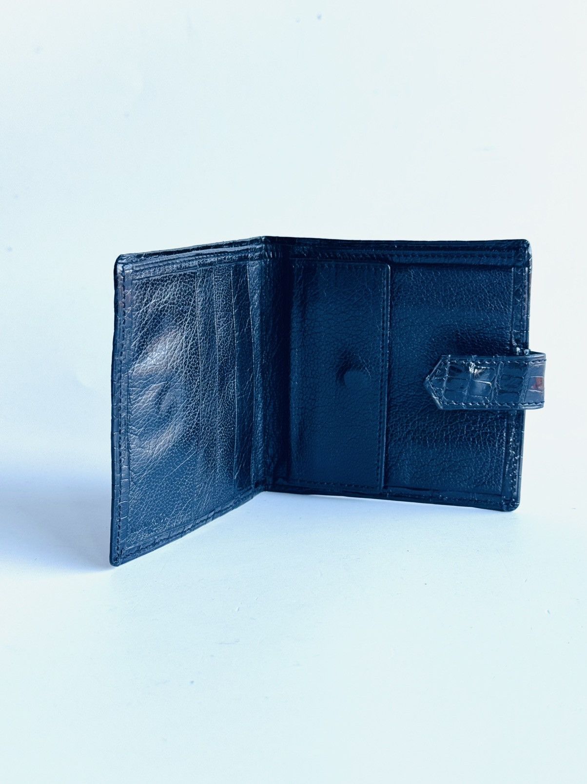 Tiffany & Co. Vintage Tiffany & Co Black patent croc & leather Wallet 60s Size ONE SIZE - 9 Thumbnail