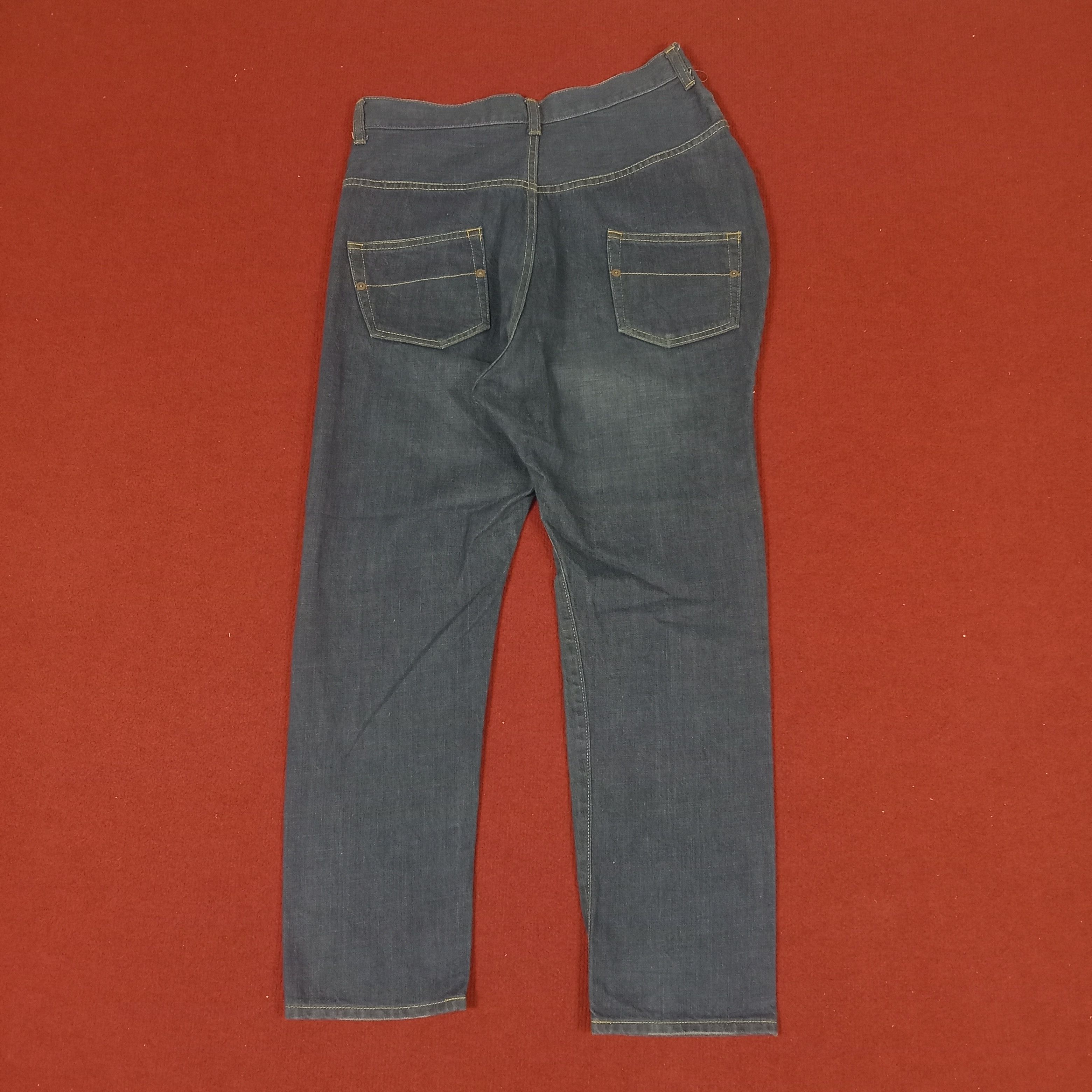 Designer × Frapbois × Issey Miyake Frapbois Issey Miyake Japanese Designer Rare Design Jeans Size US 30 / EU 46 - 4 Thumbnail