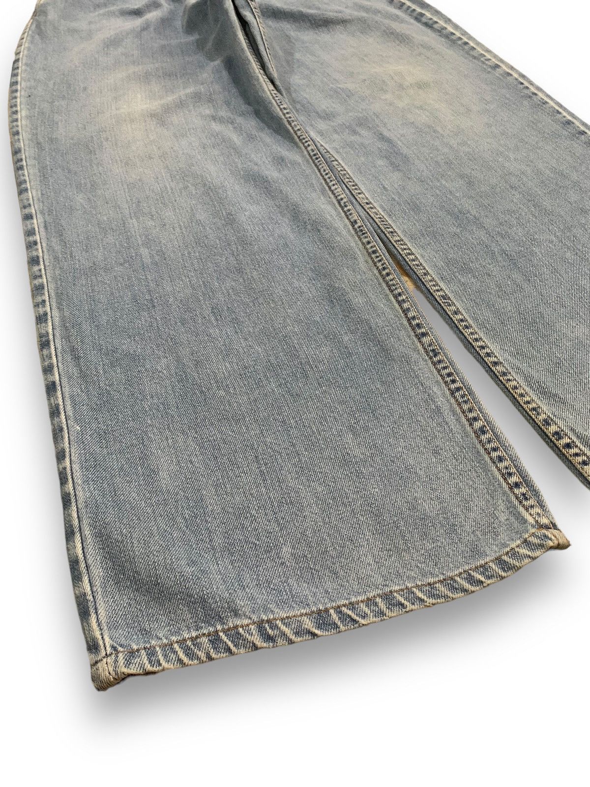 Levi's Vintage 90s Levis 529 White Tab Blue Washed Baggy Jeans Size US 32 / EU 48 - 9 Thumbnail