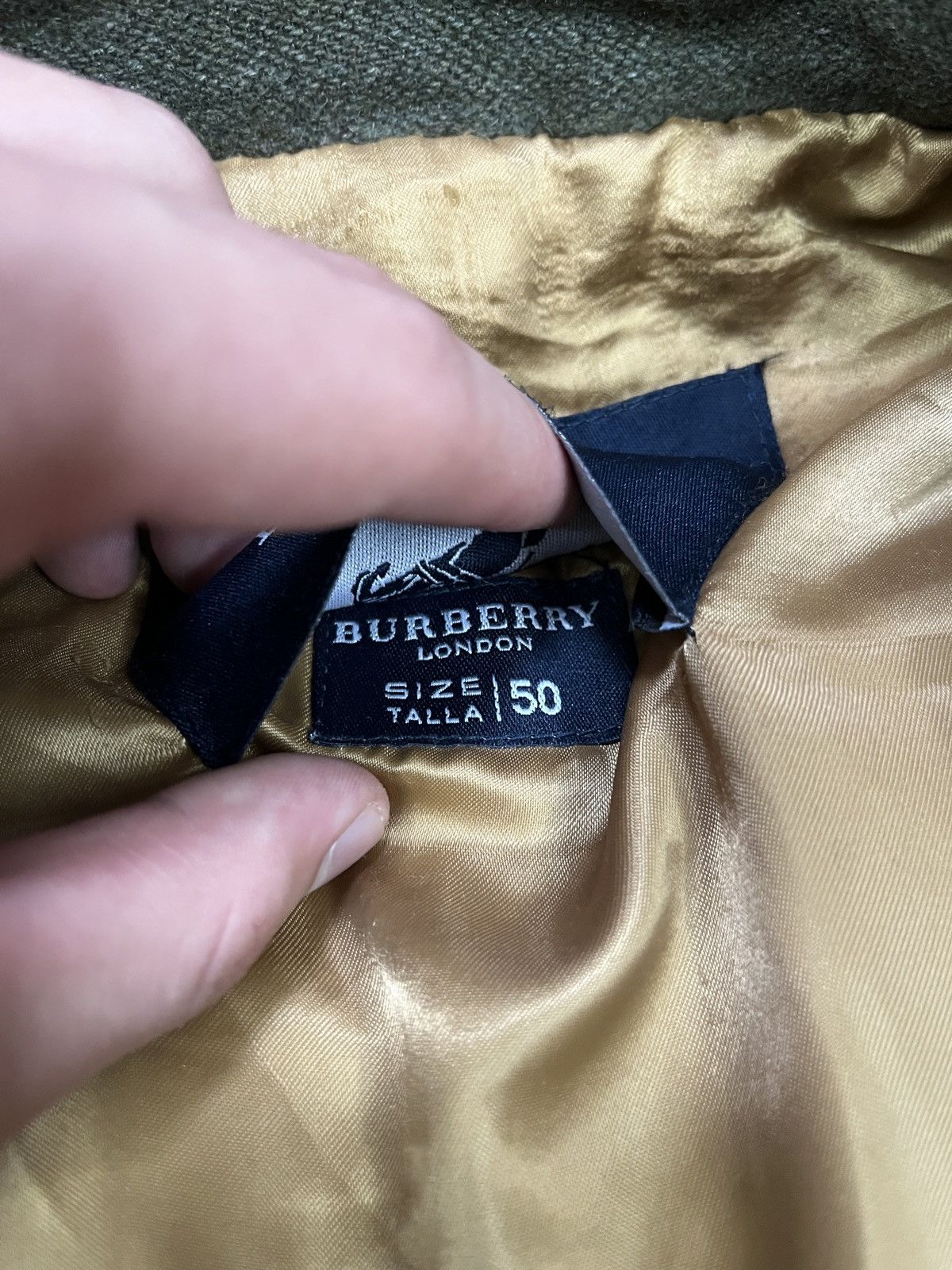 Burberry BURBERRY LONDON Overcoat Merino Wool Jacket Coat Men's Size US M / EU 48-50 / 2 - 5 Thumbnail