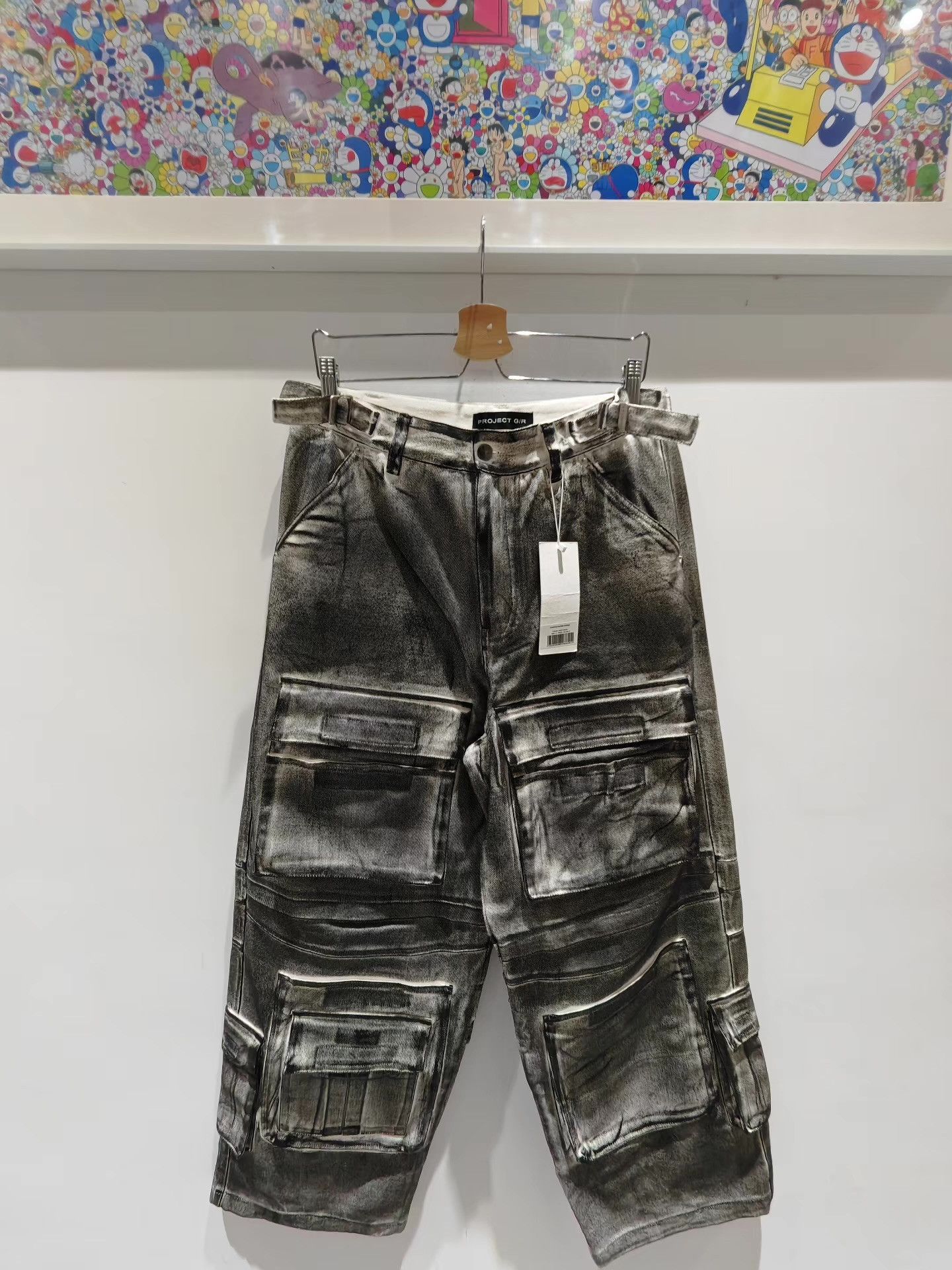 GRAILZ Grailz Project G/R Vintage Mud Dyed 2-in-1 Cargo Pants Q15 Size US 34 / EU 50 - 1 Thumbnail
