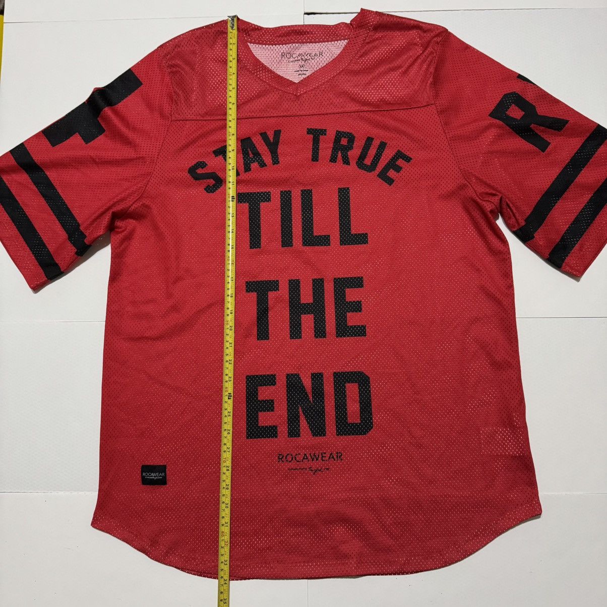 Rocawear × Vintage Rocawear Vintage 90’s Till The End Men’s Embroidered Jersey Size US XXL / EU 58 / 5 - 2 Thumbnail