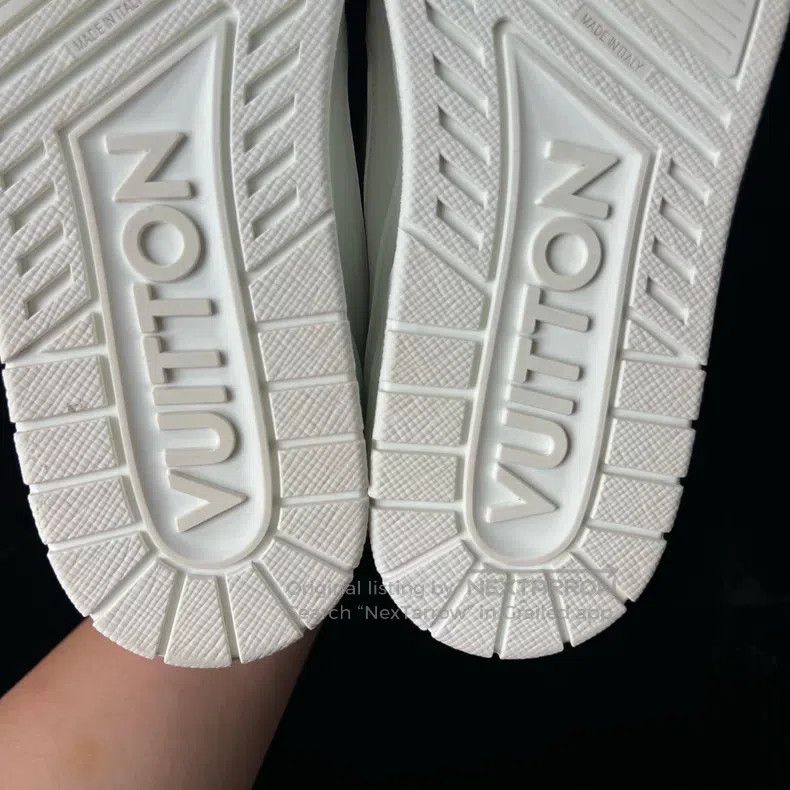 Louis Vuitton Louis Vuitton Trainer Pure White Board Shoes Size US 9 / EU 42 - 9 Thumbnail