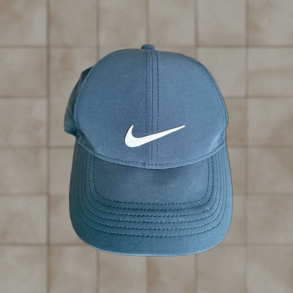 Nike Nike Baseball Hat Cap Mens One Size Gray Adjustable Heritage86 Dri-Fit Size ONE SIZE - 1 Thumbnail
