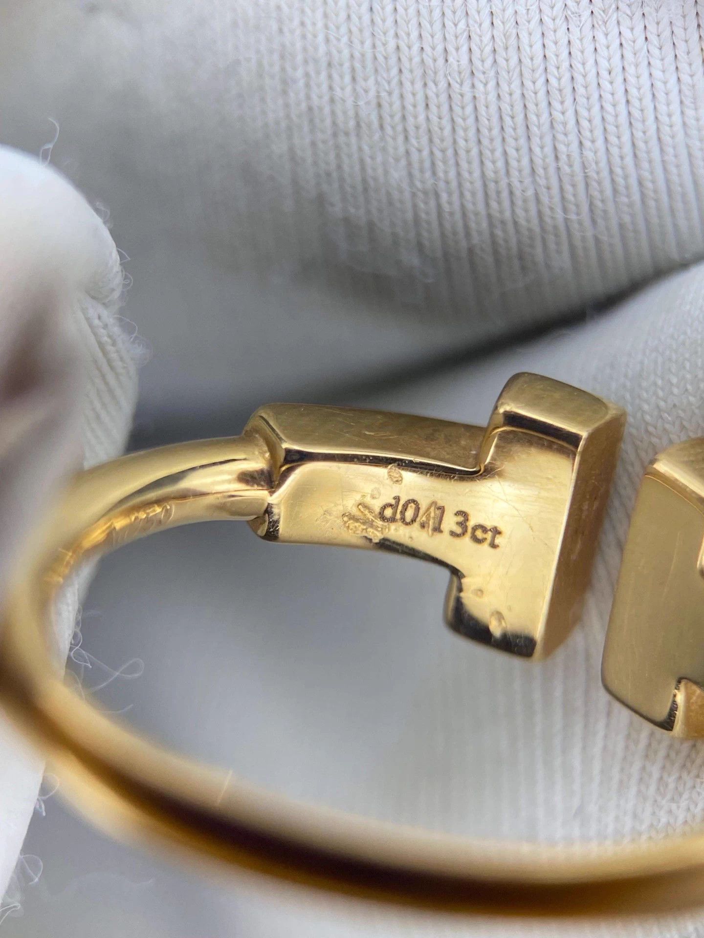 Tiffany & Co. TiffanyRoseGoldDoubleTHalfDiamondCoilRing49 Size ONE SIZE - 7 Thumbnail