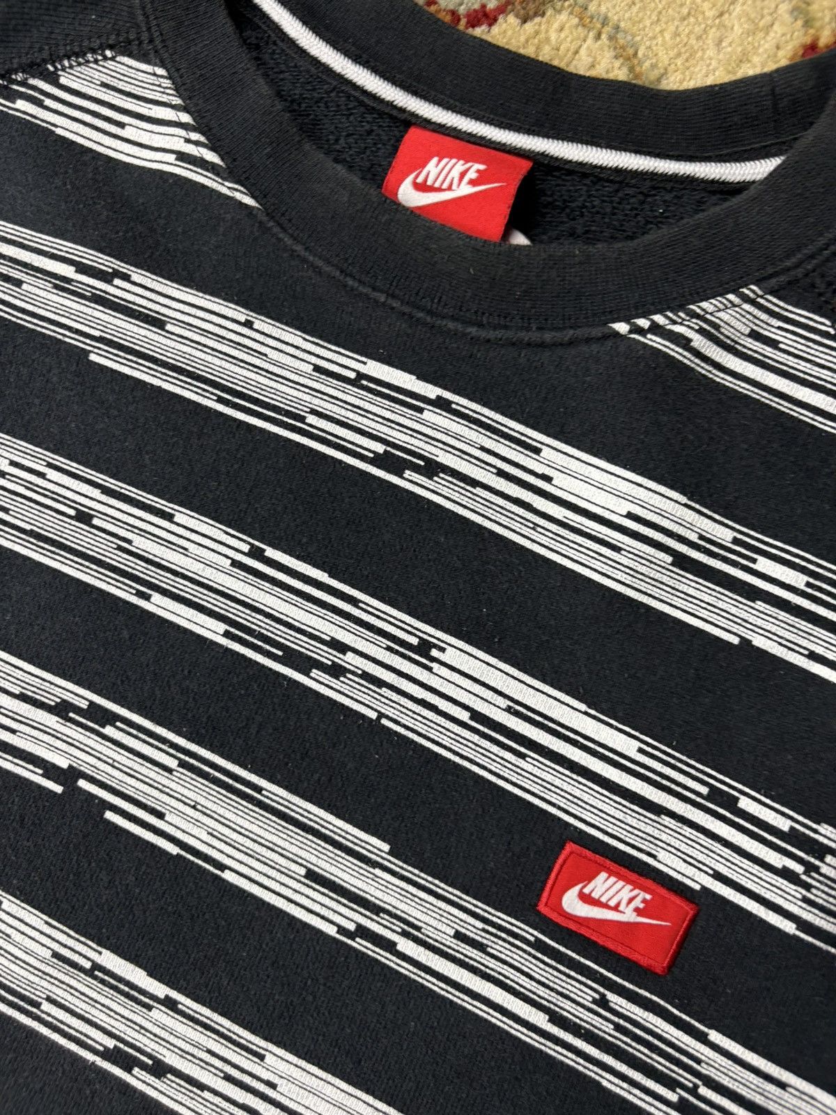 Nike × Vintage 2010’s Grunge Nike Crewneck Sweatshirt Size US XXL / EU 58 / 5 - 4 Thumbnail