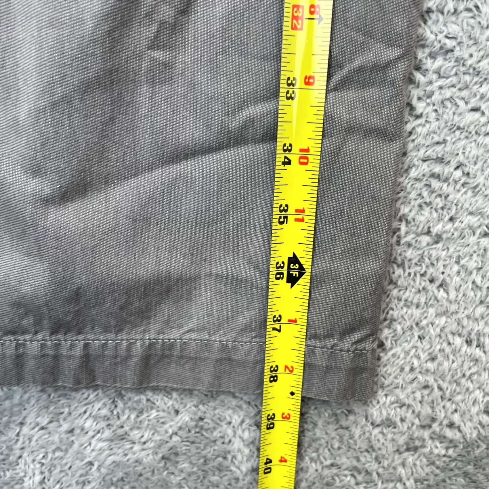 Calvin Klein Calvin Klein Pants Mens 32x30 Gray Cotton Chino Straight Leg Size US 32 / EU 48 - 7 Thumbnail