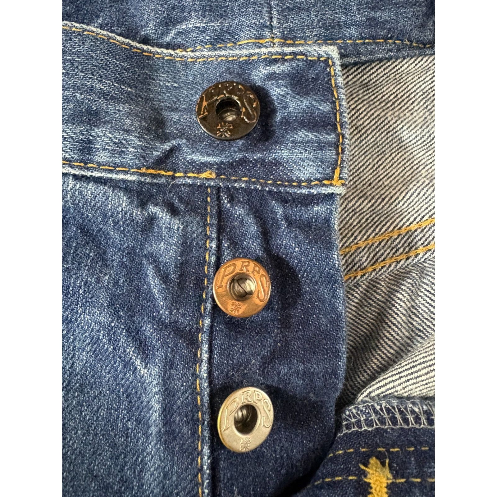 Prps PRPS Purple Tag Denim Jeans size 34 W 31 L Made in Japan Rar Size US 34 / EU 50 - 4 Thumbnail