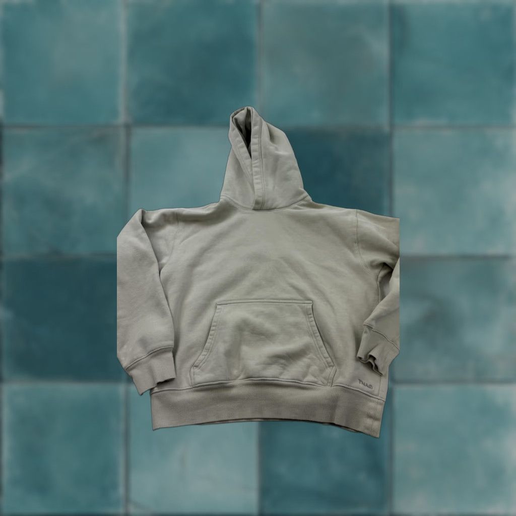 TNA TNA Hoodie Sweatshirt Womens Small Beige Regular Fleece Pullover Sweatfleece Cozy Fleece Size S / US 4 / IT 40 - 1 Thumbnail