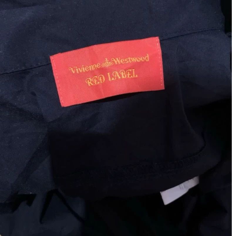 Vivienne Westwood Vivienne Westwood Red and black waist-tightened dress shir Size M / US 6-8 / IT 42-44 - 3 Thumbnail