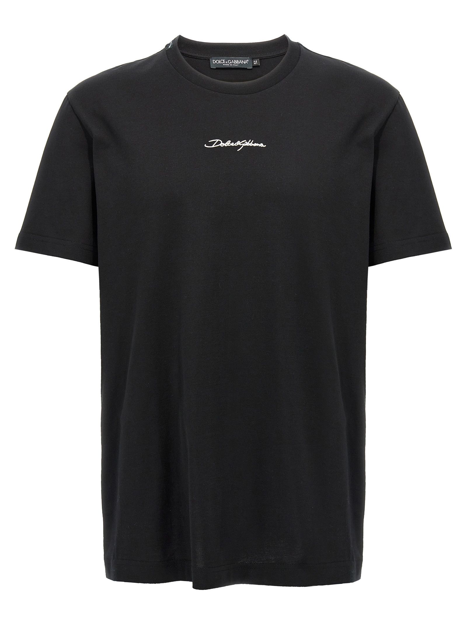 Dolce & Gabbana Logo Embroidery T-Shirt Size US L / EU 52-54 / 3 - 1 Thumbnail