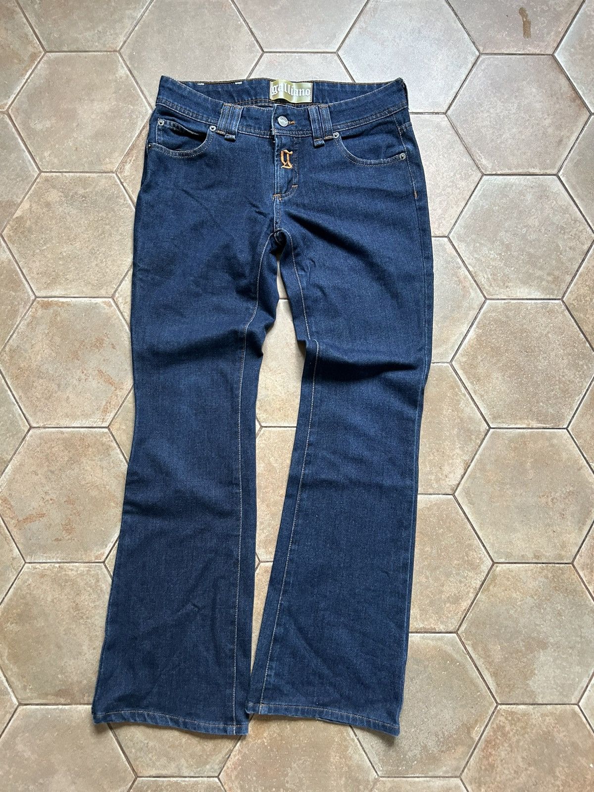 John Galliano Galliano Jeans denim vintsge Size 30" / US 8 / IT 44 - 1 Thumbnail