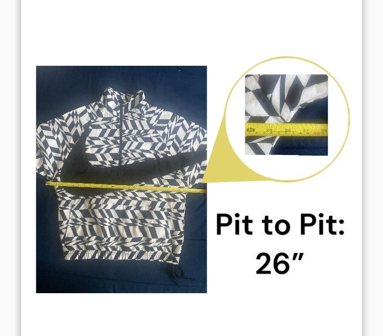 Nike Vintage Double Big Logo Swoosh Nike Windbreaker Size S / US 4 / IT 40 - 10 Thumbnail