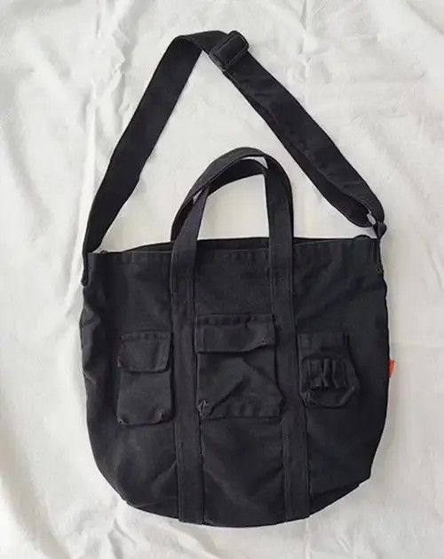 Japanese Brand Fashion utility canvas messenger grunge bag vintage Size ONE SIZE - 3 Thumbnail