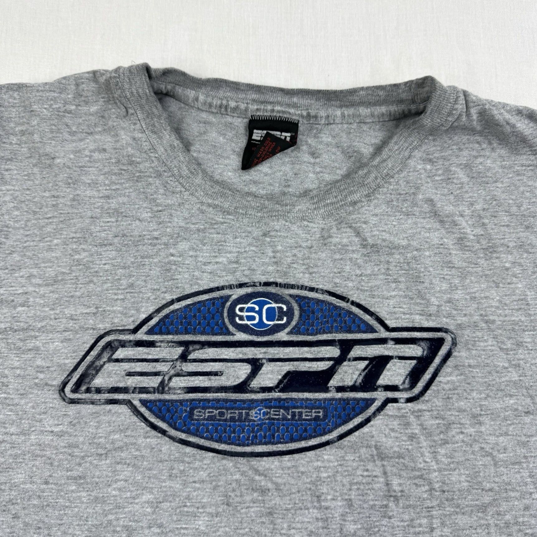 Vintage VINTAGE ESPN T SHIRT Adult XL Gray Sports Long Sleeve Y2K Grunge Sportscenter Mens Size US XL / EU 56 / 4 - 2 Thumbnail