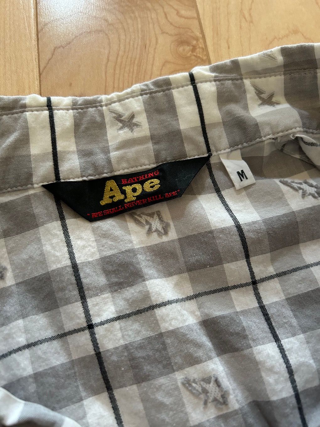 Bape A Bathing Ape Casual Button-down M Authentic Made in Japan Size US M / EU 48-50 / 2 - 3 Thumbnail