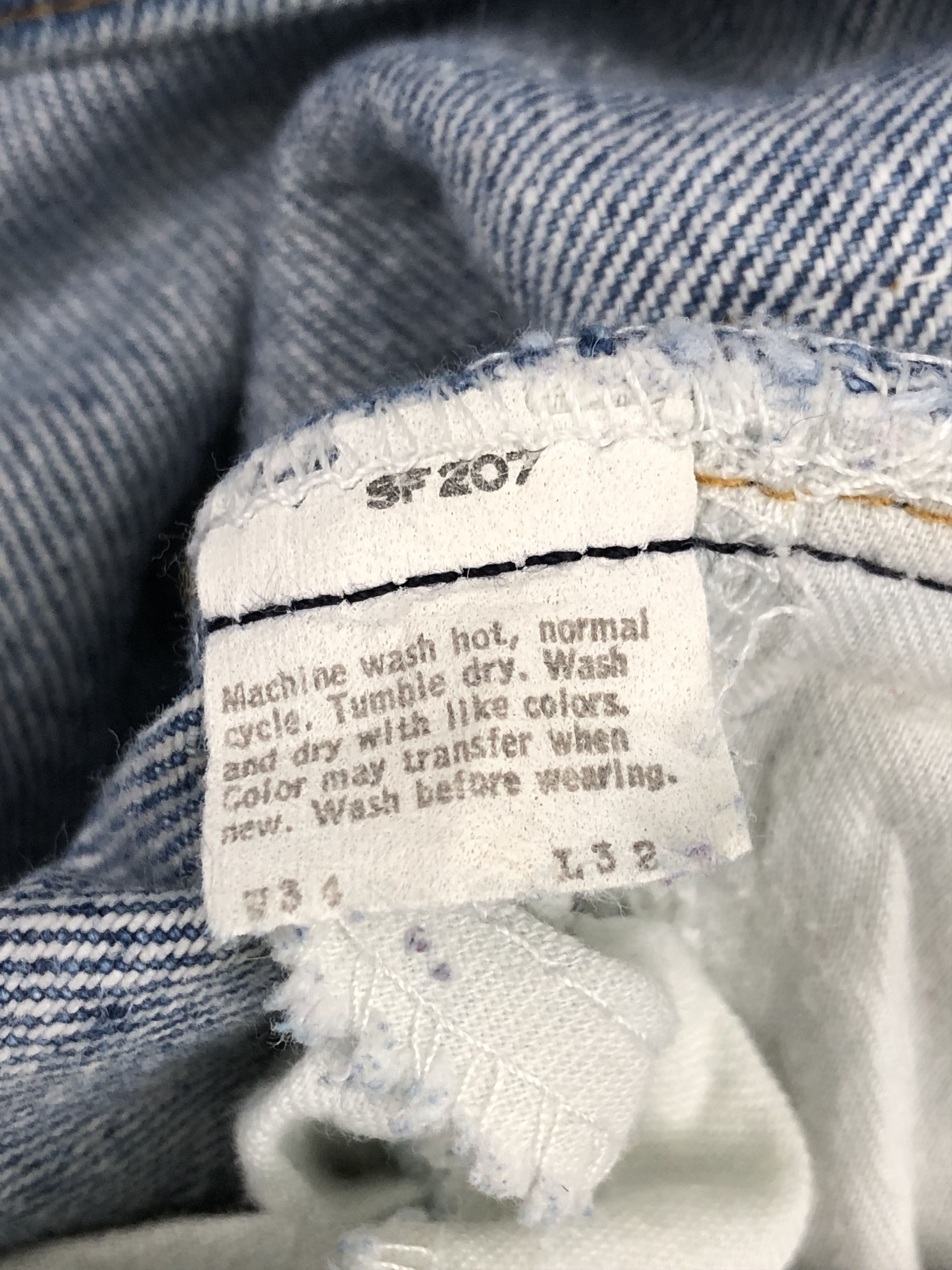 Levi's Vintage 80s Levis Orange Tabs Jeans DPP0217 Size US 33 - 7 Thumbnail