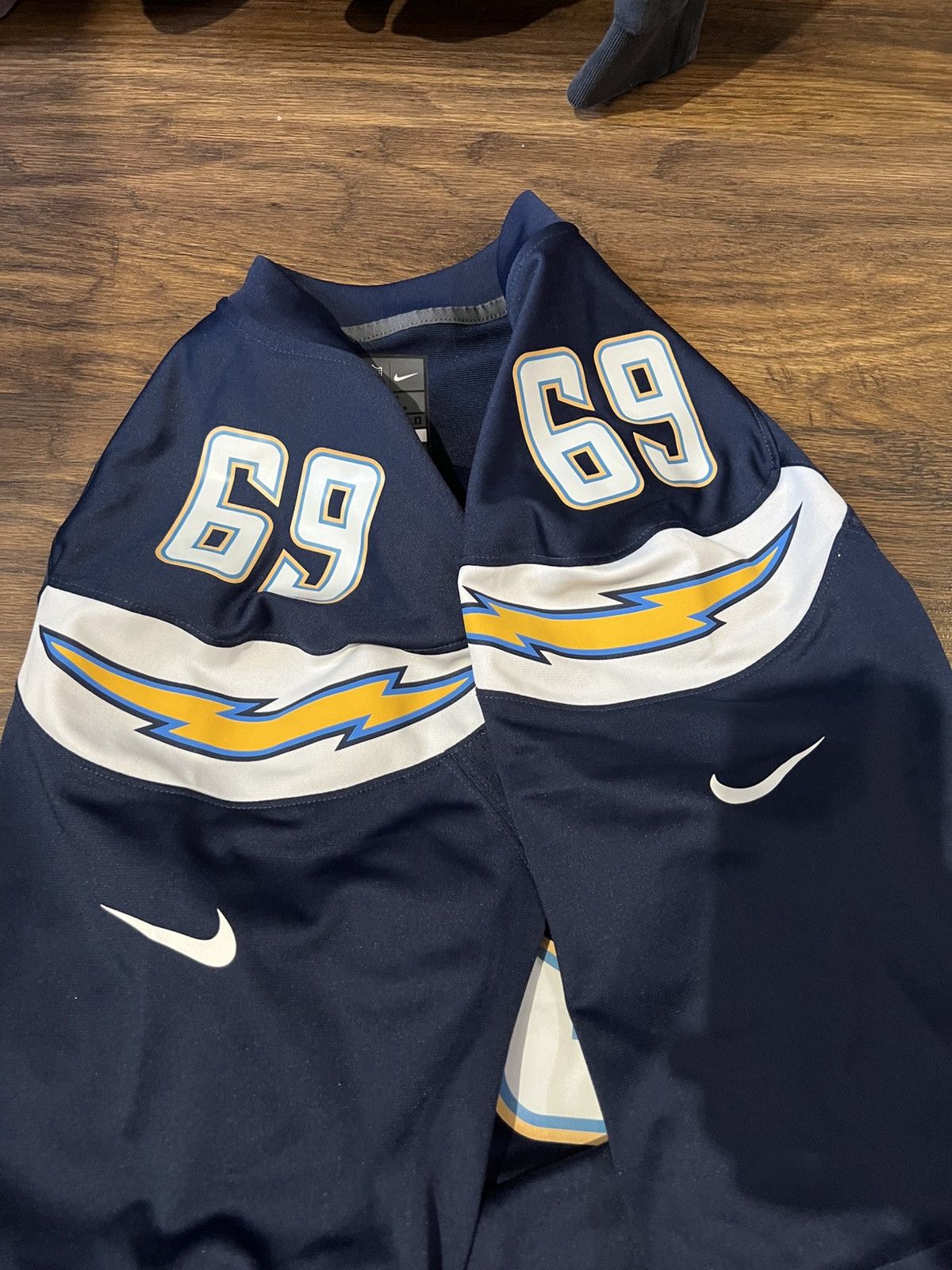 Other 2019/2020 NIKE SAN DIEGO CHARGERS NFL #69 EASTWOOD JERSEY Size US XL / EU 56 / 4 - 12 Thumbnail