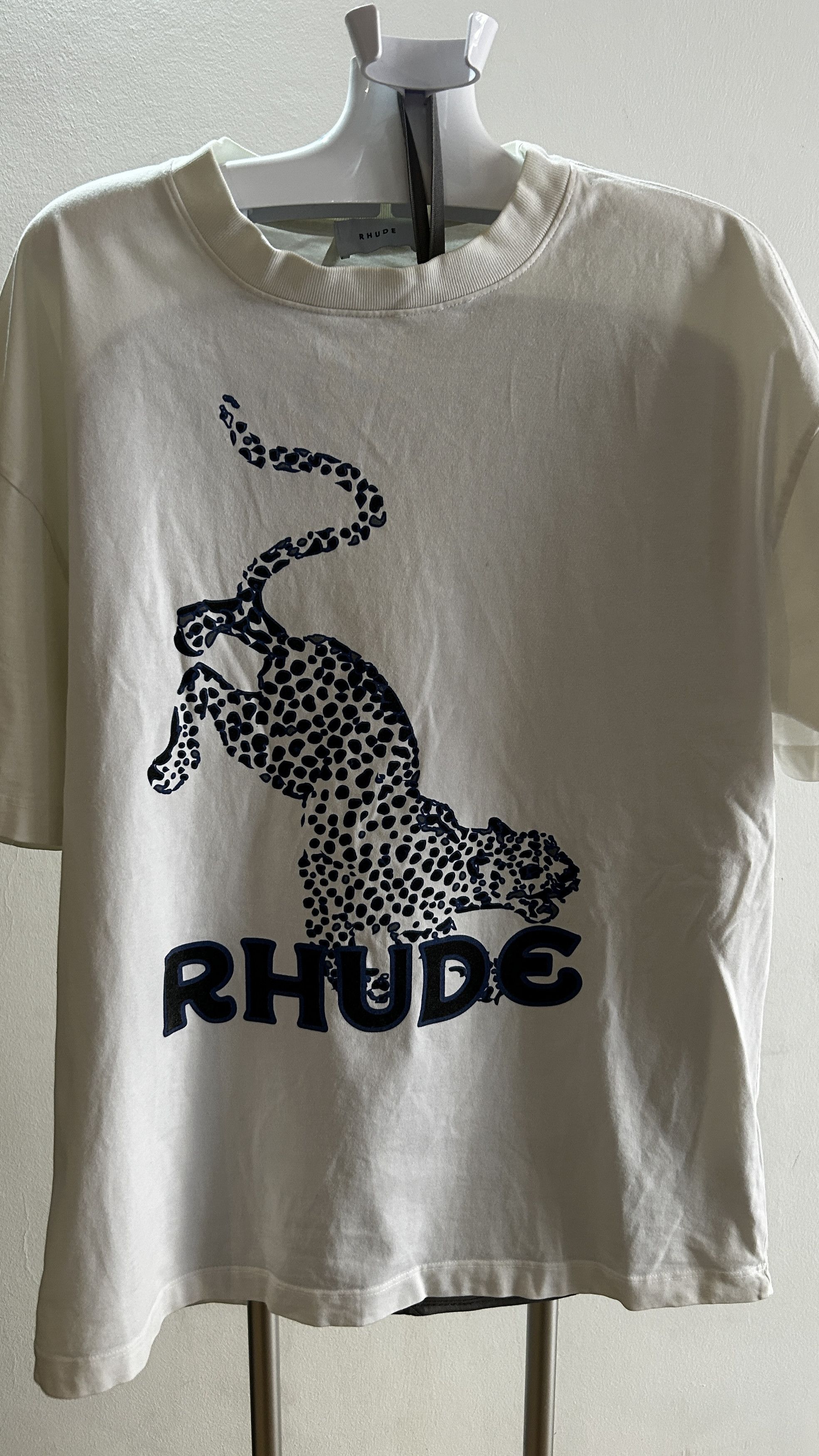 Rhude Rhude Leopard Graphic Tee Size US L / EU 52-54 / 3 - 1 Thumbnail