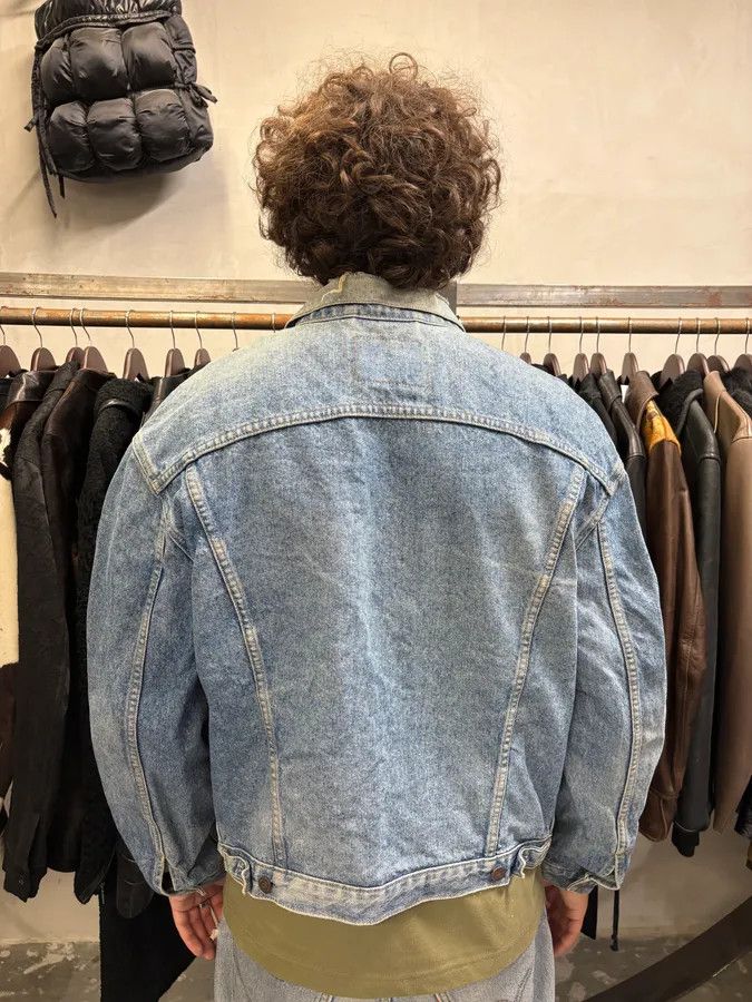Levi's × Vintage 1990s Levi’s Blue Distressed Faded Denim Jacket Size US M / EU 48-50 / 2 - 3 Thumbnail