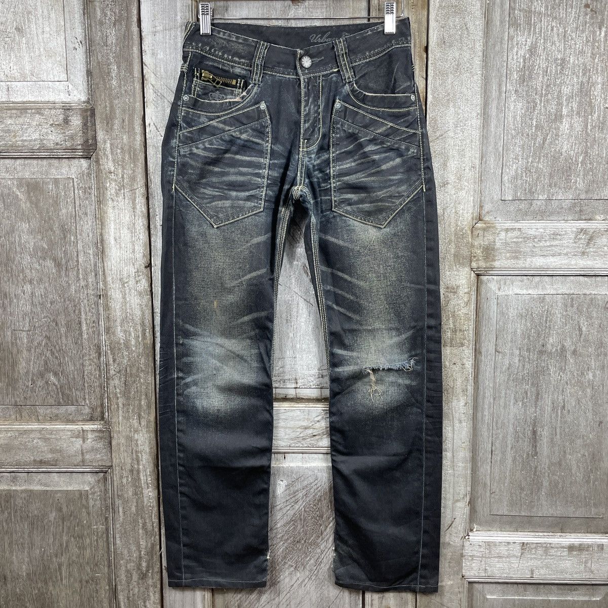 Japanese Brand × Vintage Vintage Urban Craft Distressed Bush Pants Size US 28 / EU 44 - 1 Thumbnail