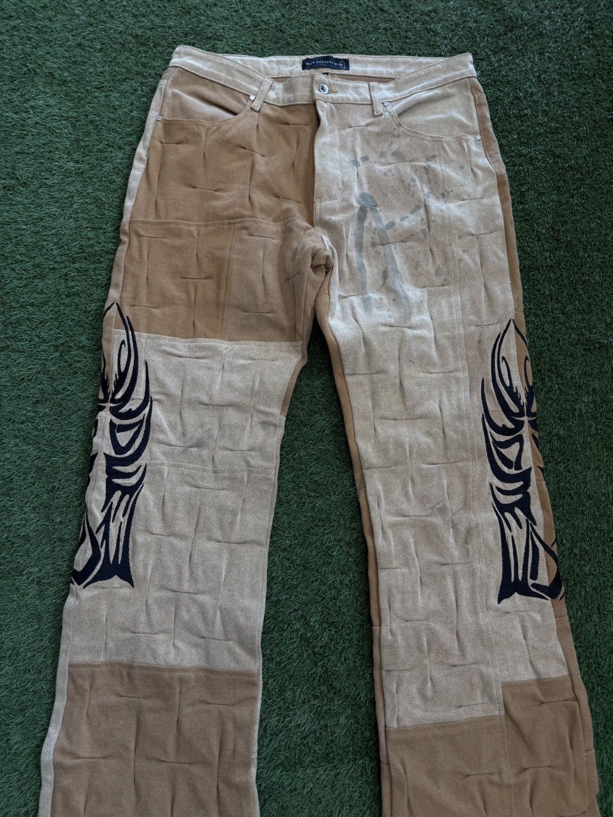 Who Decides War Who Decides War Denim Jeans Size 38 Pre Owned 🧼 Size US 38 / EU 54 - 3 Thumbnail