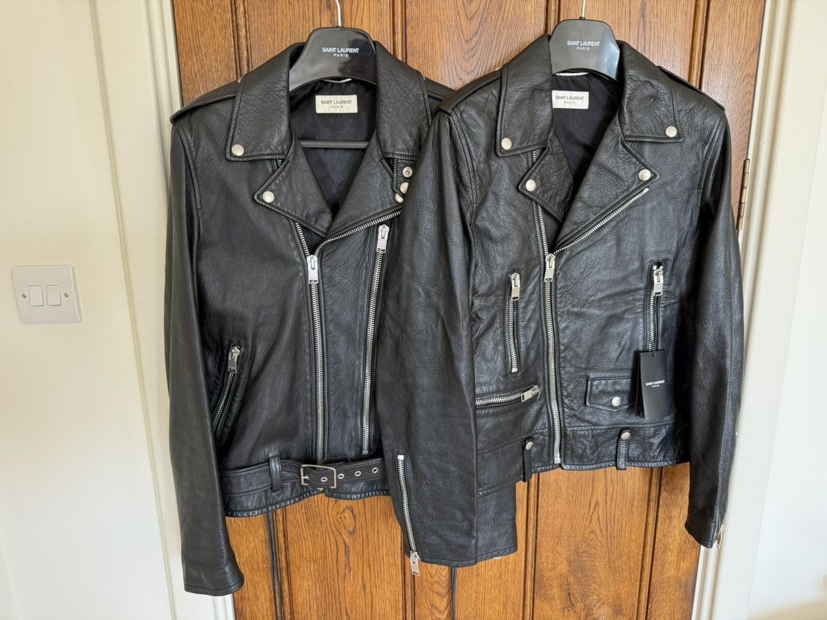 Saint Laurent Paris Saint Laurent Bloodluster leather L17 biker jacket 46 Hedi Size US S / EU 44-46 / 1 - 24 Thumbnail