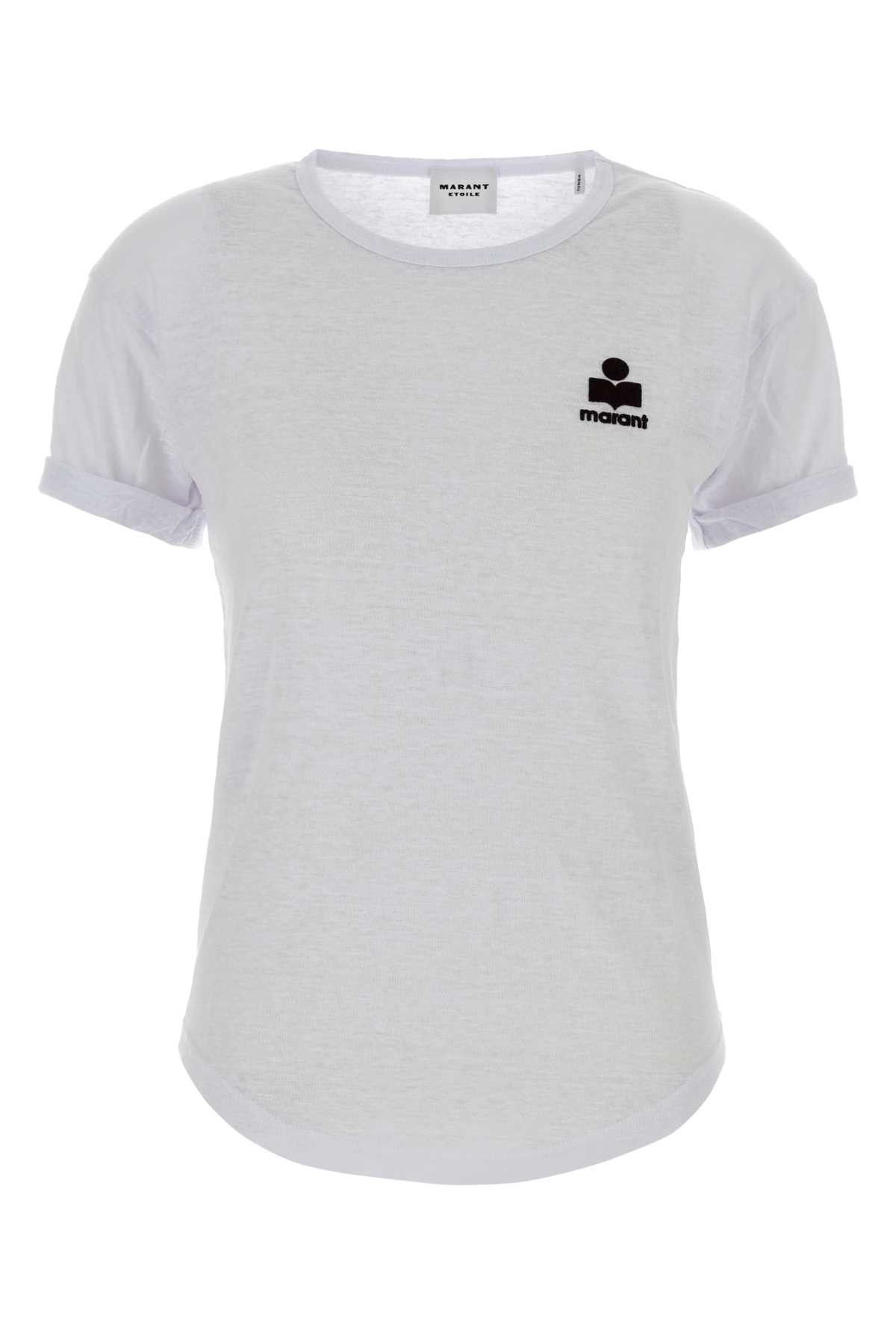 Isabel Marant Etoile White Linen Koldia T-Shirt Size XS / US 0-2 / IT 36-38 - 1 Thumbnail