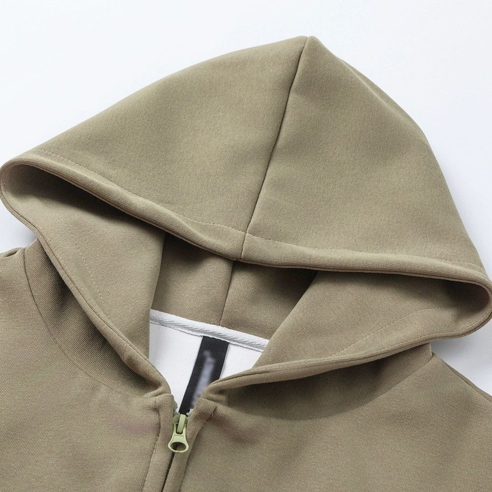 Vintage Men's high street letter loose casual zipper hoodie y2k Size US M / EU 48-50 / 2 - 3 Thumbnail