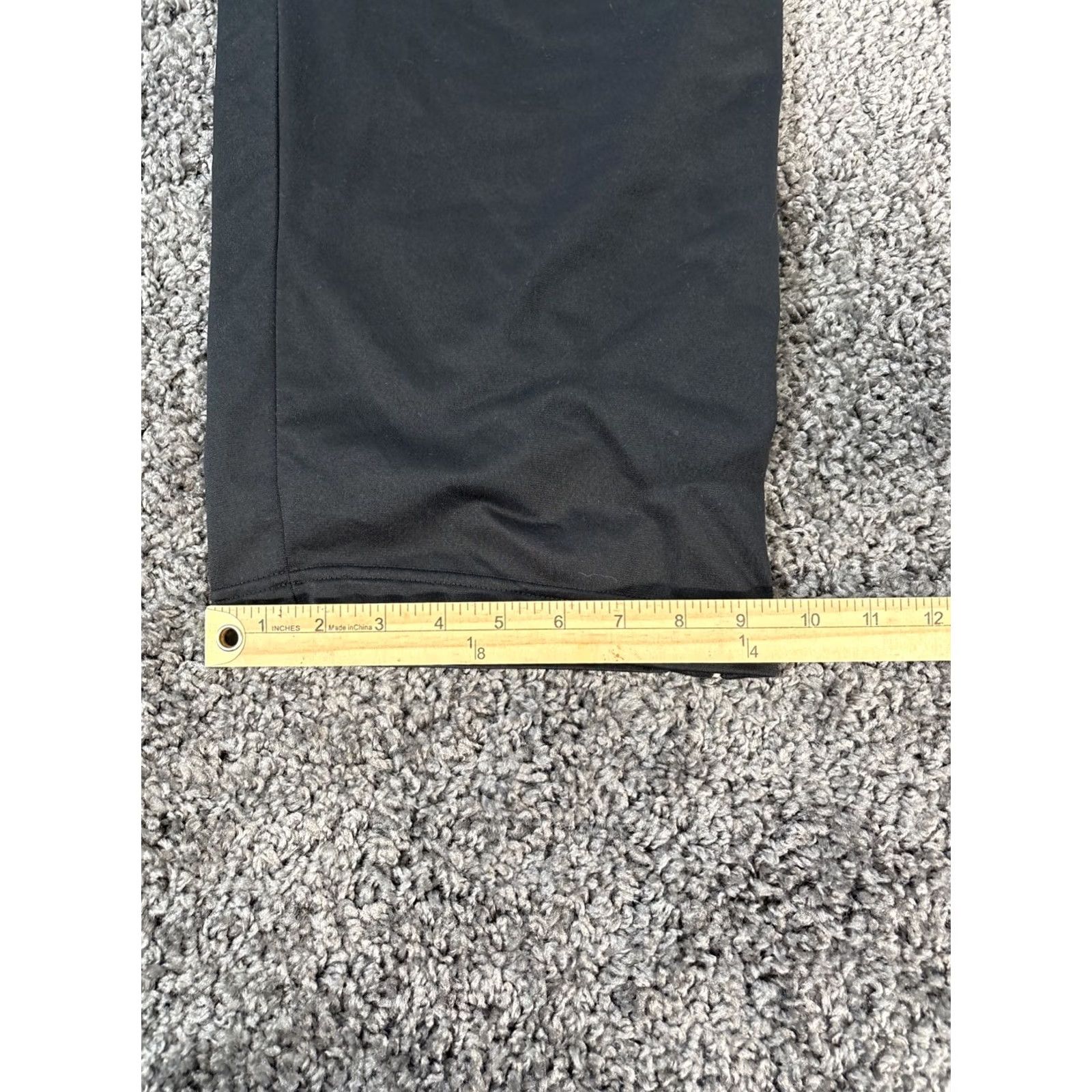 Nike VINTAGE Nike Track Pants Mens 2XL Black Stripe Swoosh Baggy Ankle Zip 90s Size US 39 - 3 Thumbnail