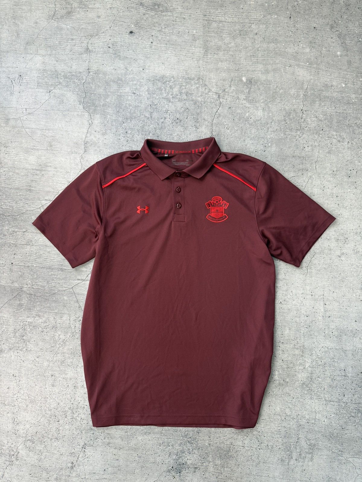 Sports Specialties Under Armour Southampton 2017 2018 Home Shirt Soccer Jersey Size US L / EU 52-54 / 3 - 2 Thumbnail