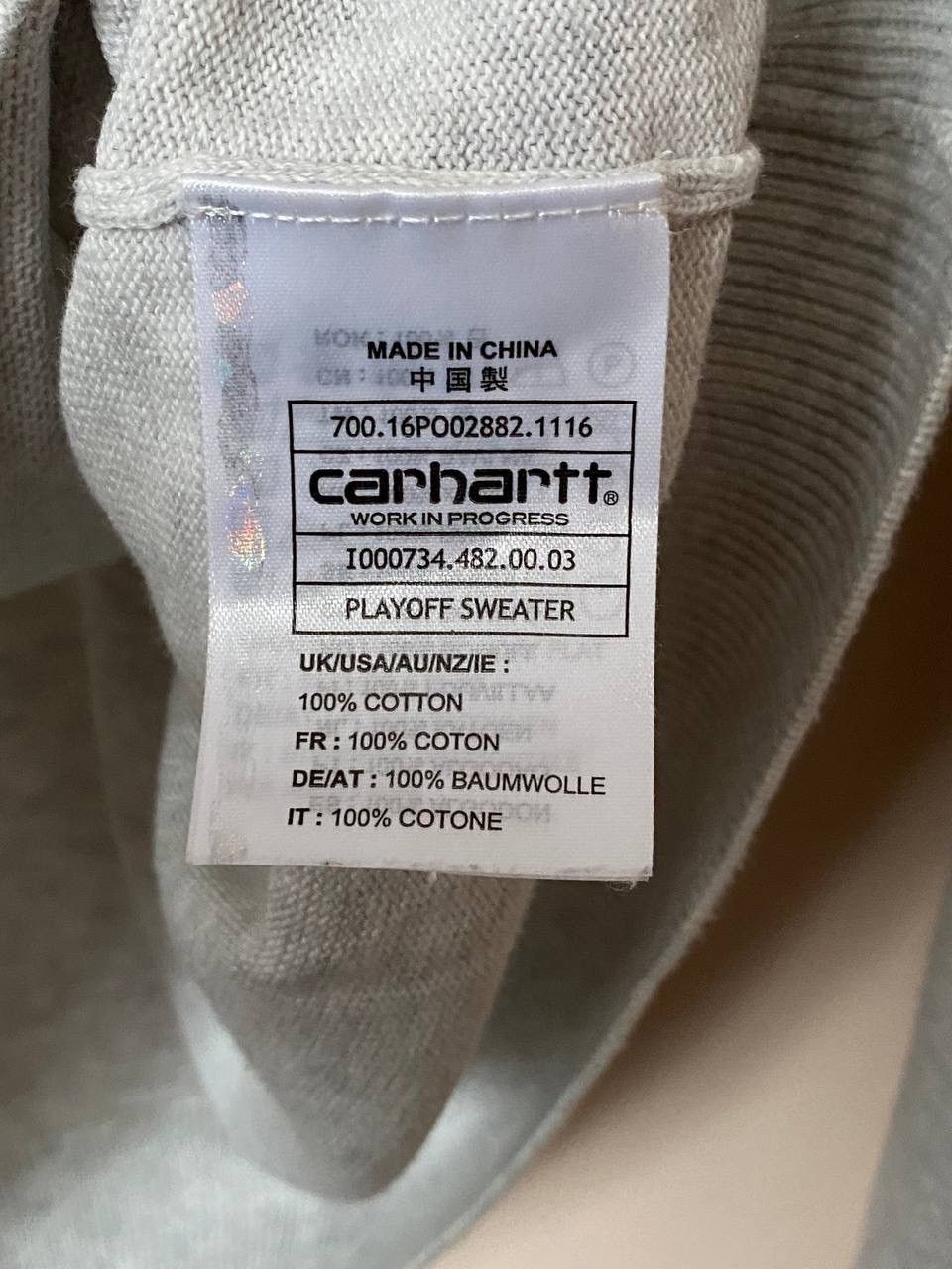 Carhartt × Vintage 📌 Men's Carhartt Playoff Sweater Pullover Size M Size US M / EU 48-50 / 2 - 4 Thumbnail