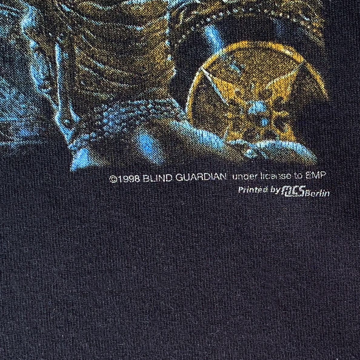 Band Tees 1998 BLIND GUARDIAN t shirt Nightfall in Middle Earth Tour Size US XL / EU 56 / 4 - 6 Thumbnail