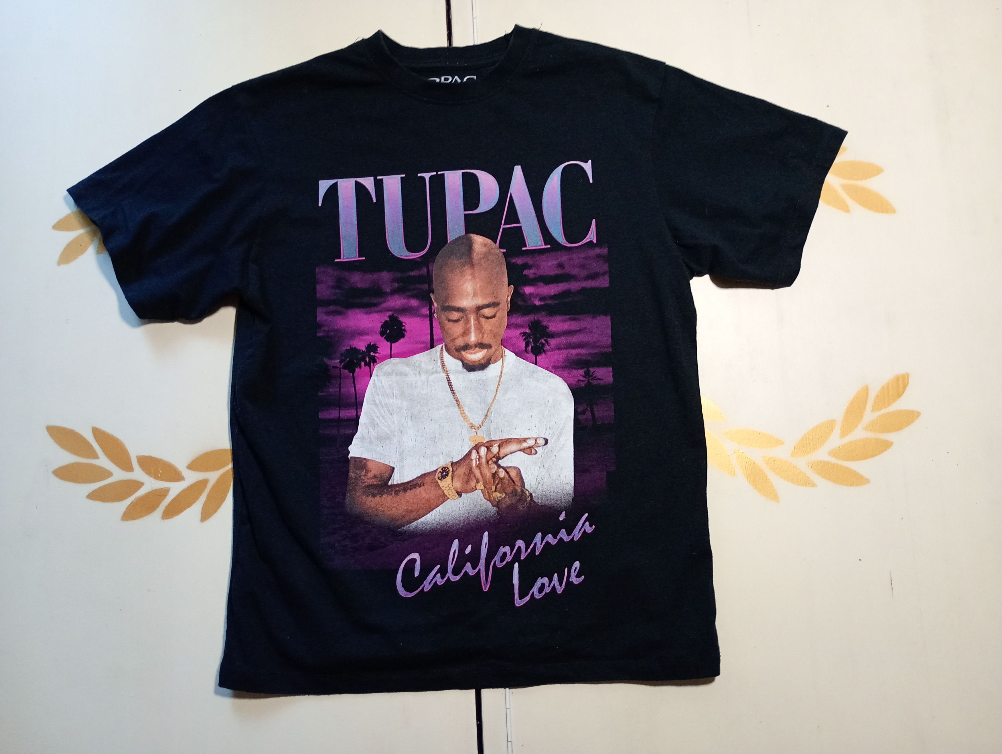 Pull & Bear 2PAC x Pull & Bear T-Shirt 2021 Size US S / EU 44-46 / 1 - 1 Thumbnail