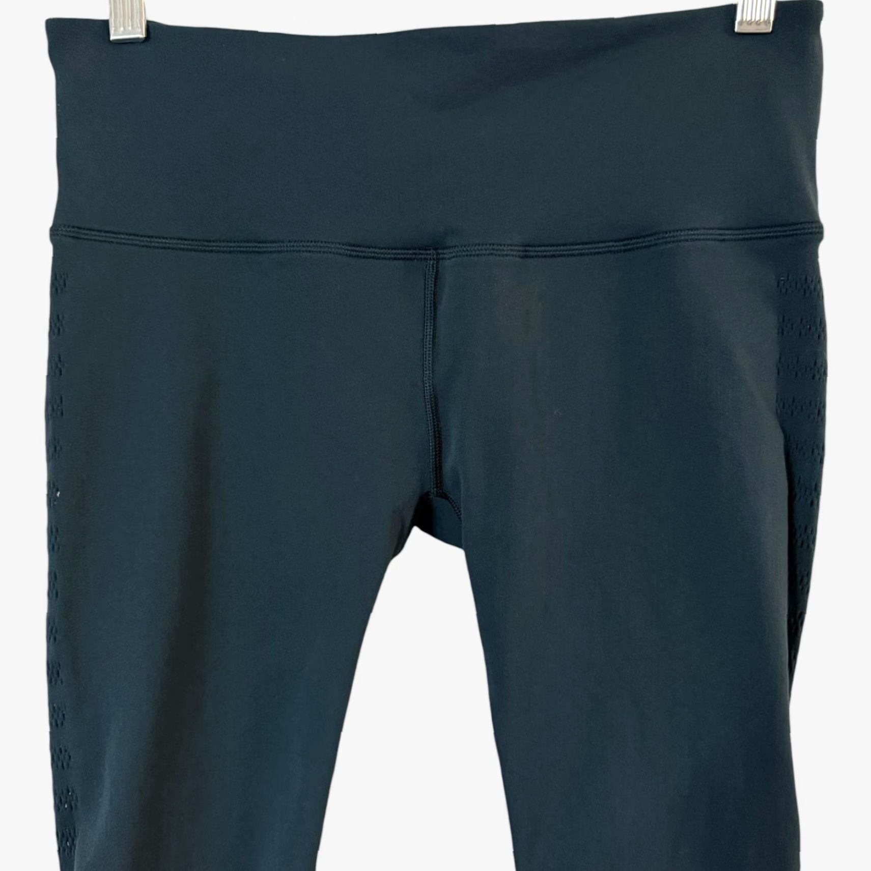 Lululemon Lululemon Capri Crop Leggings Women's 10 Blue Yoga Athletic Activewear Size 32" / US 10 / IT 46 - 6 Thumbnail