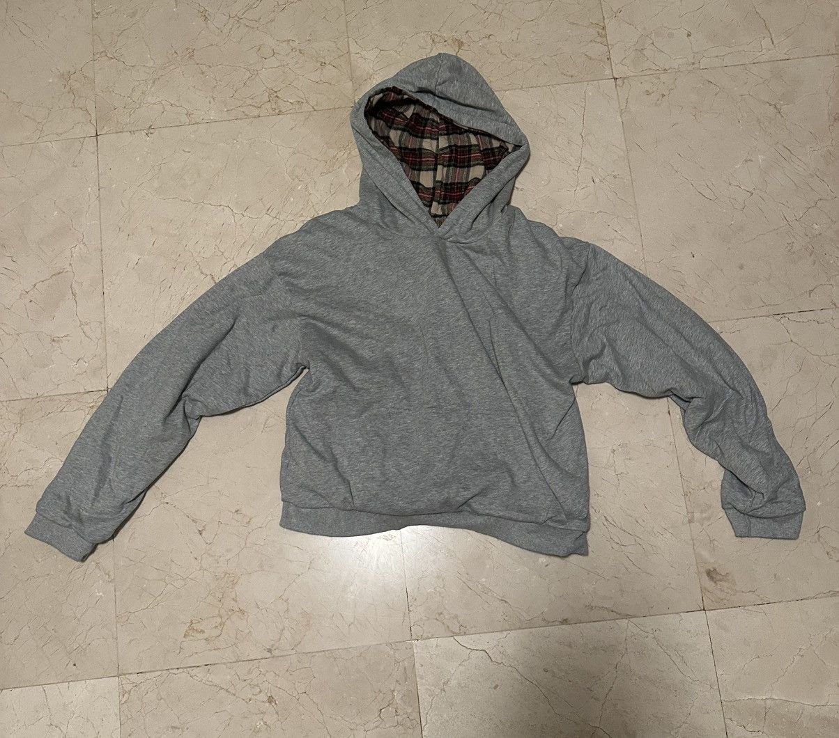 Other Hawthorn Goods Gray/Red Checkered Reversible Hoodie Size US M / EU 48-50 / 2 - 5 Thumbnail