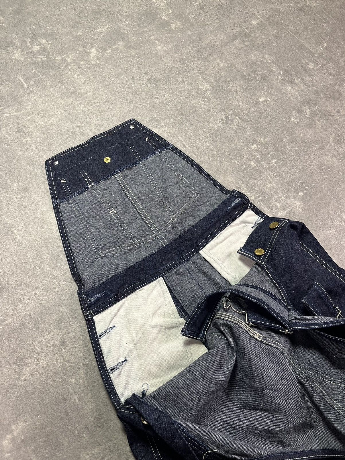 Levi's 1997 Levi’s Orange Tab Indigo Overalls XS S 30 Vintage Size US 30 / EU 46 - 11 Thumbnail