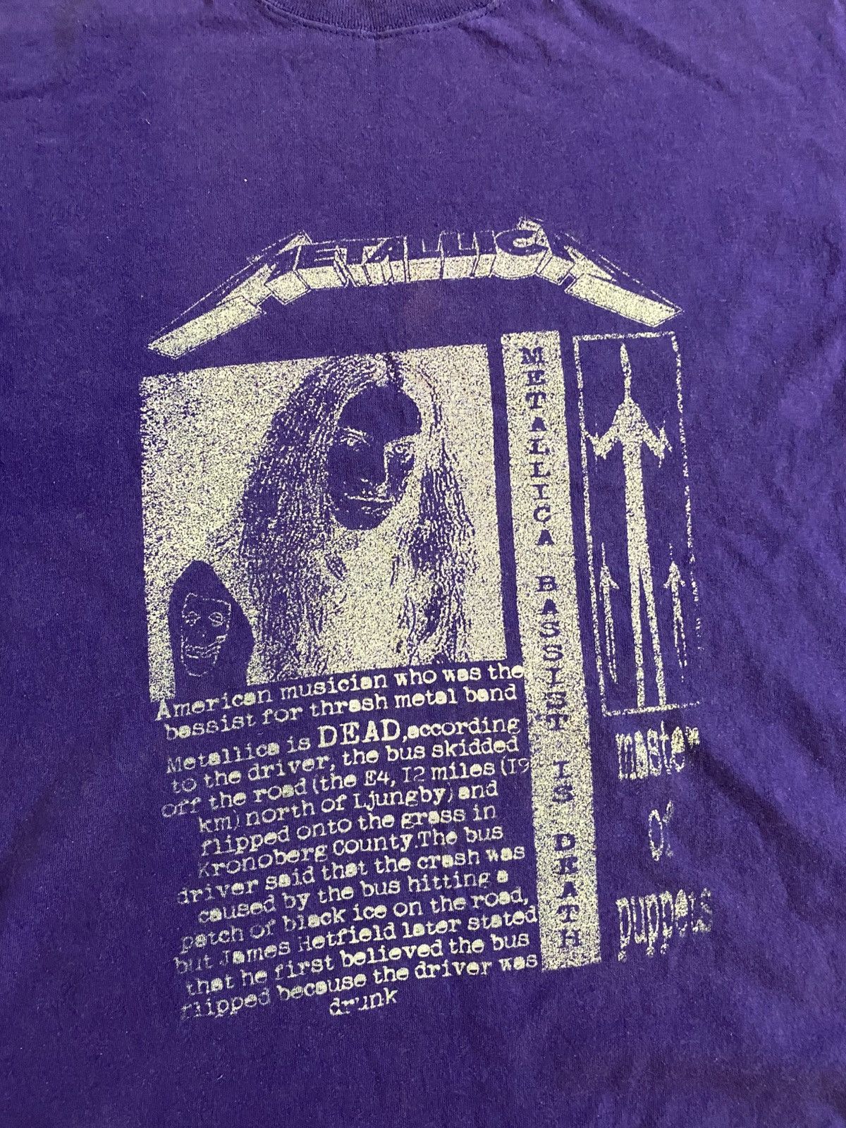 Band Tees Vintage Metallica Tshirt Size US XL / EU 56 / 4 - 6 Thumbnail